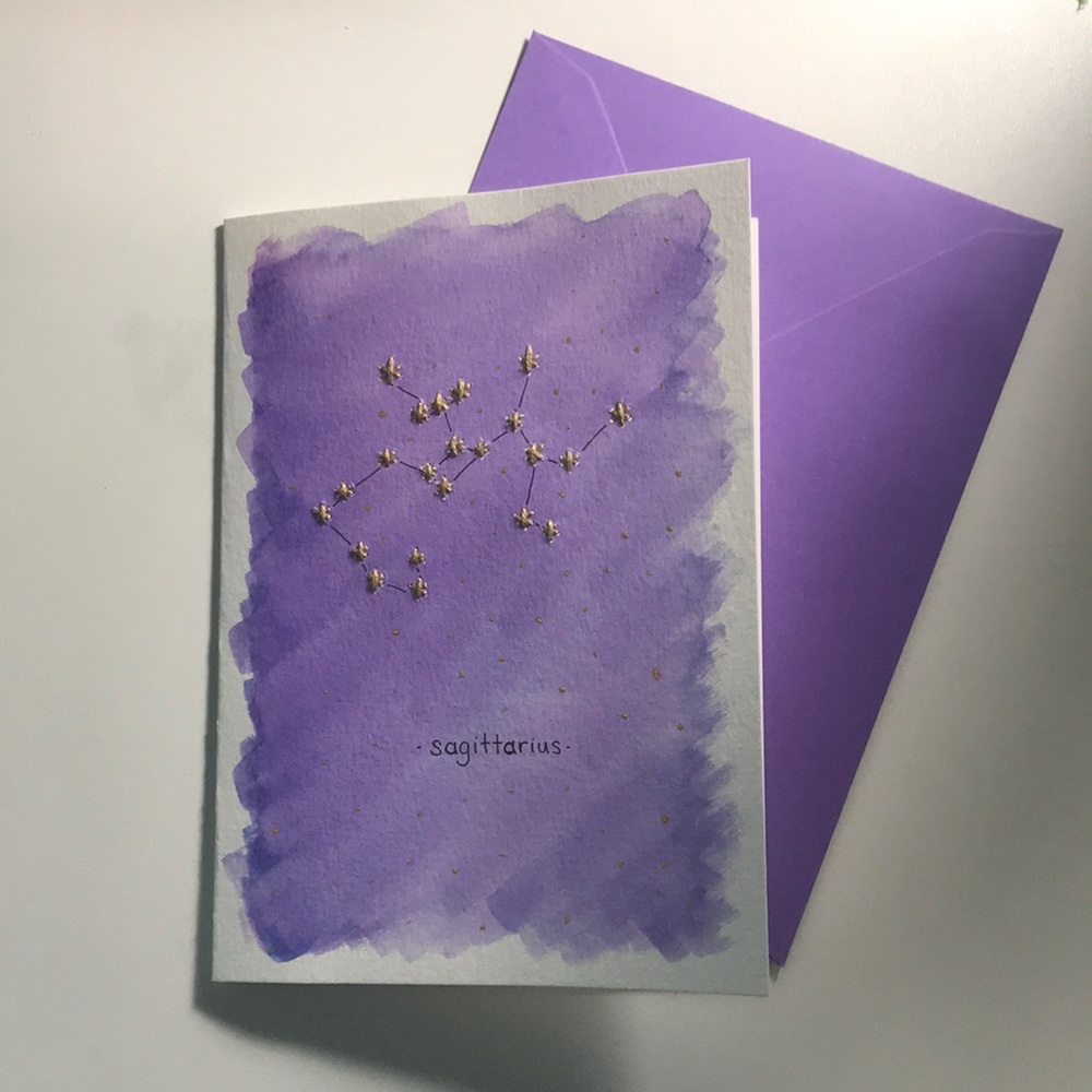 3 / $22 Handmade Cards | Sagittarius